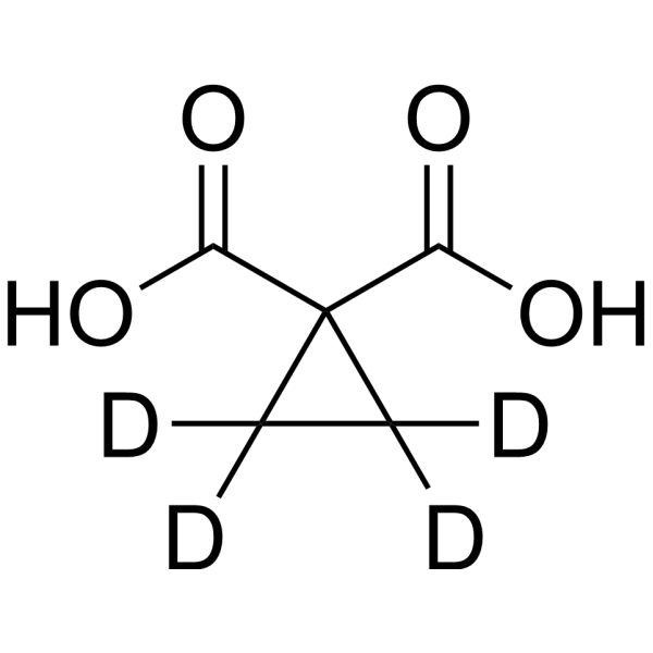 Cyclopropane-1,1-dicarboxylic acid-d4 136503-99-6